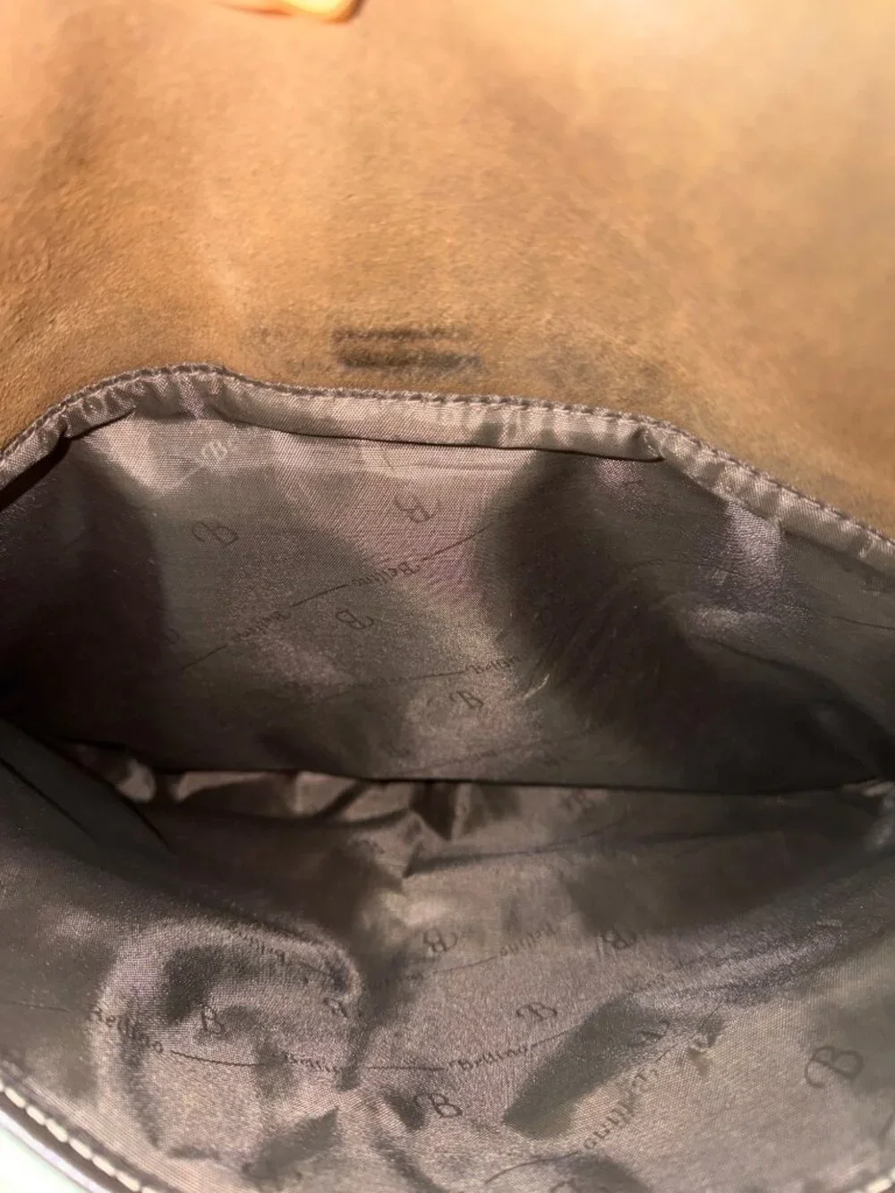 Bellino Brown Bacardi Oakheart Leather Men Limited-Edition Messenger Bag